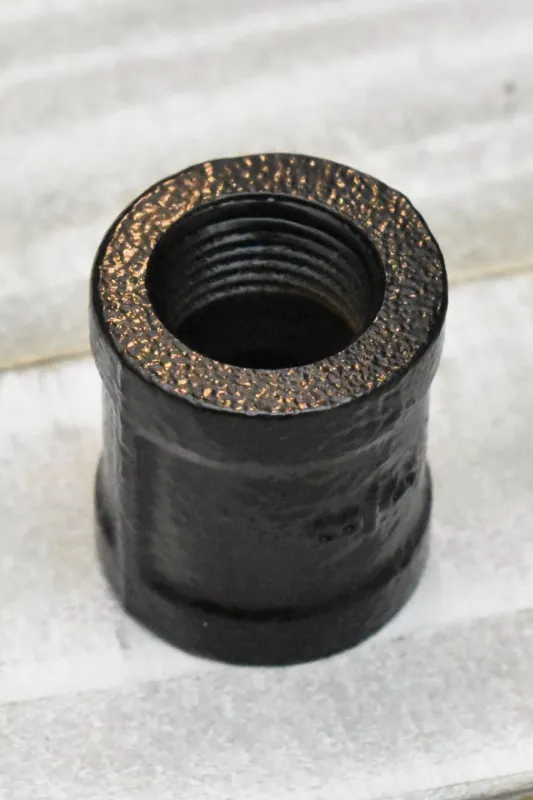 Pipe Coupling 3/8 Inch, Custom Powder Coated