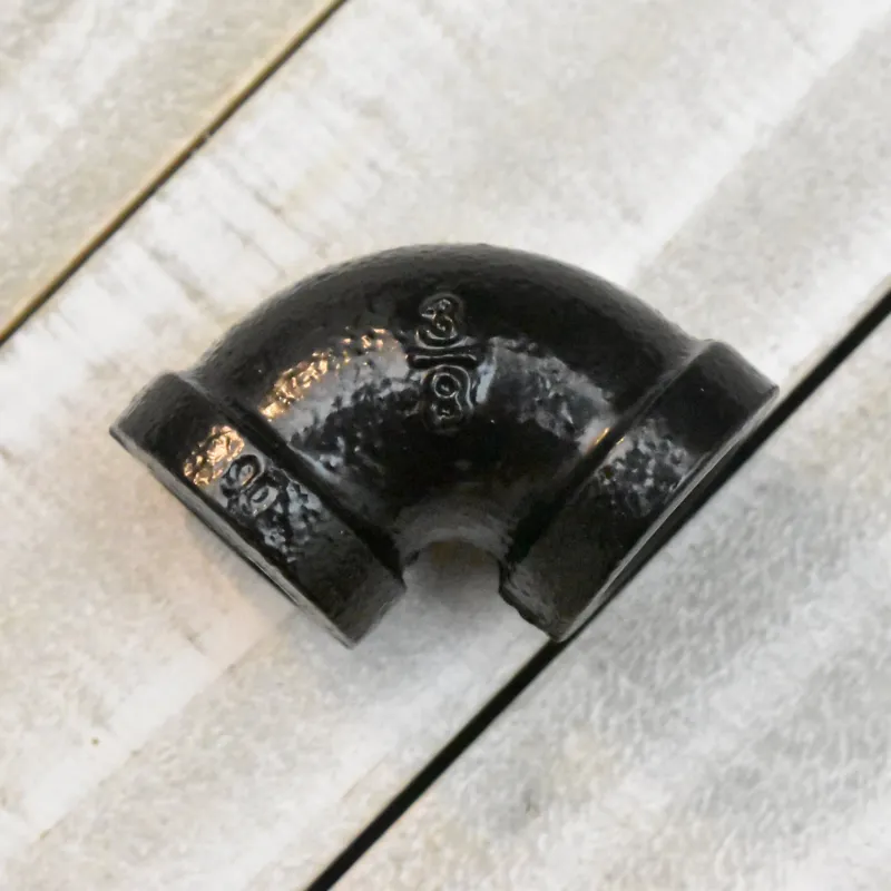 Pipe Elbow 90 Degree 3/8 Inch, Custom Powder Coated