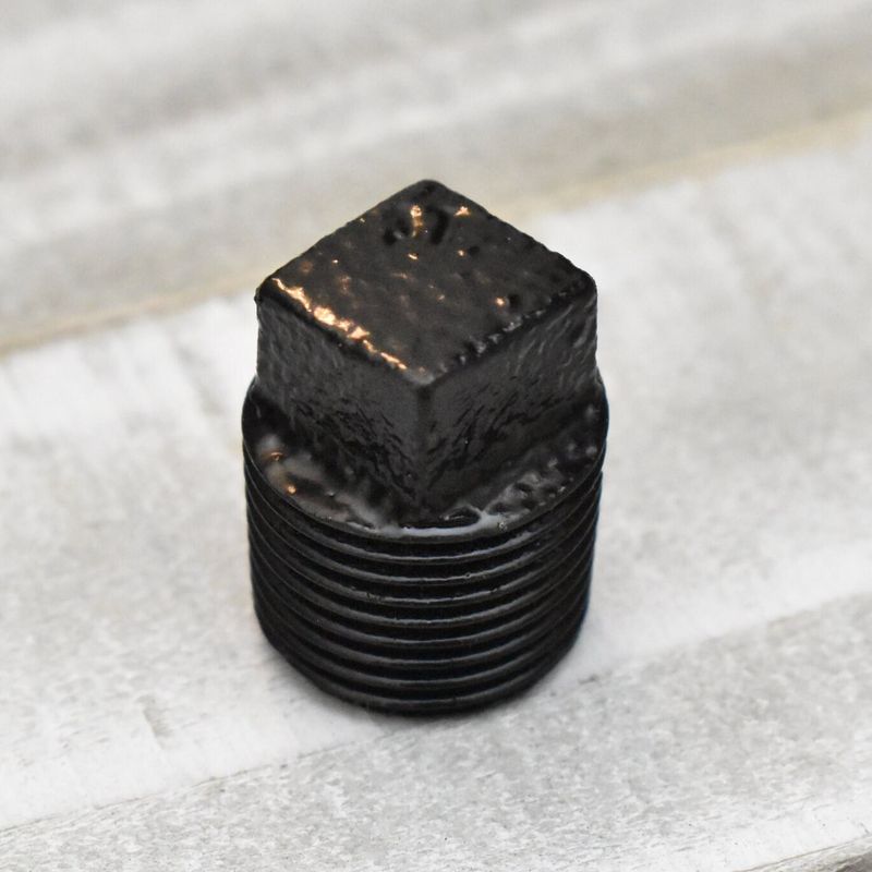 Pipe Plug 3/8 Inch, Custom Powder Coated