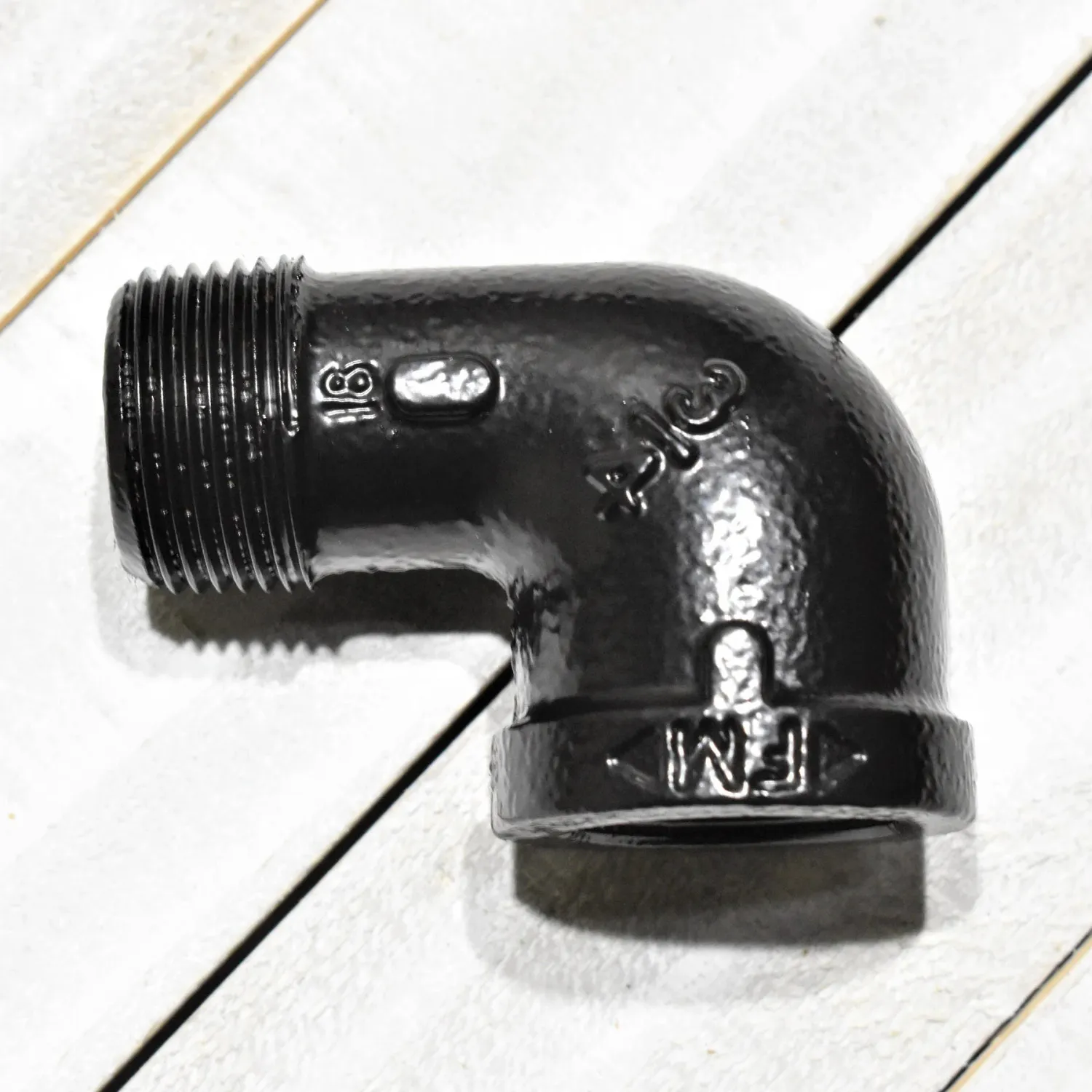 Pipe Street Elbow 90 Degree 3/4 Inch, Custom Powder Coated
