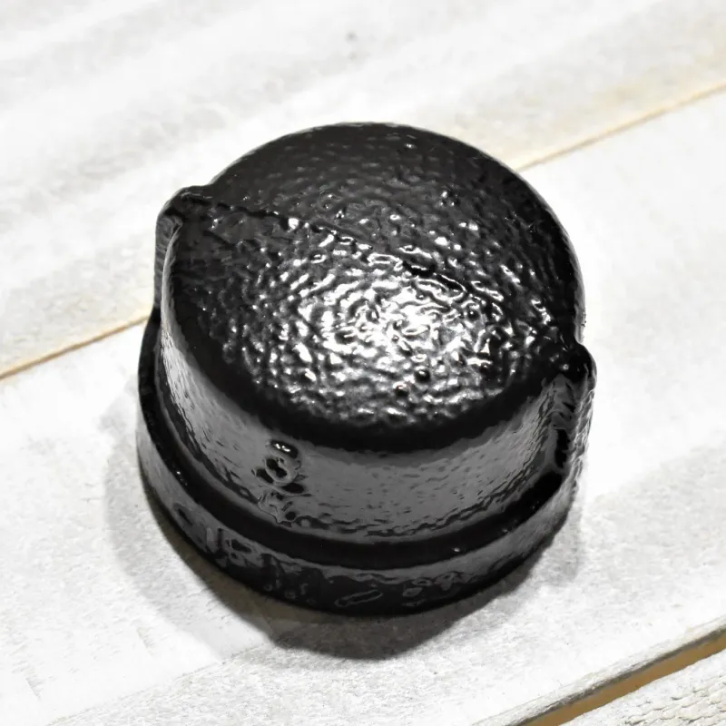 Pipe Cap 3/4 Inch, Custom Powder Coated