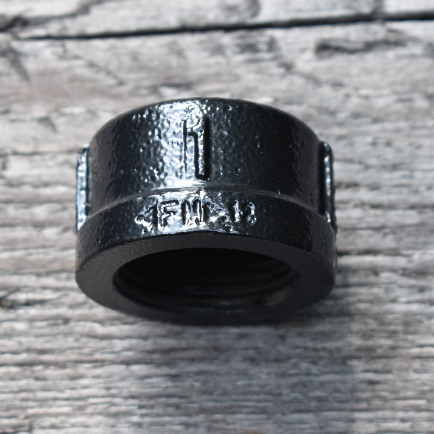 Pipe Cap 1 Inch, Custom Powder Coated