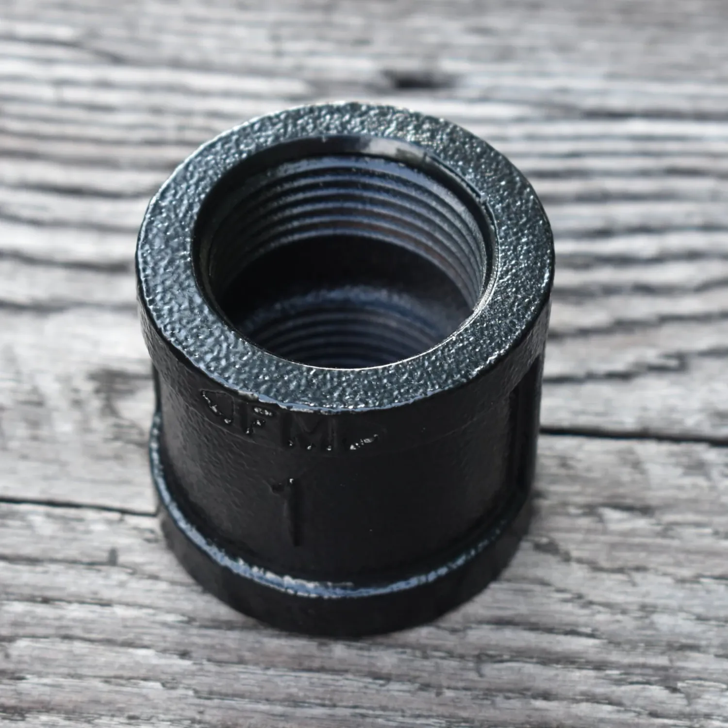Pipe Coupling 1 Inch, Custom Powder Coated