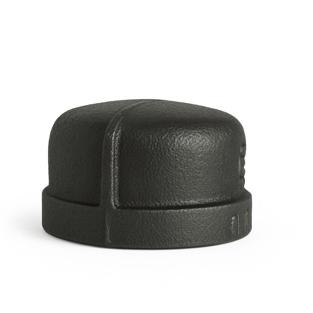 Pipe Cap 1 1/4 Inch, Custom Powder Coated