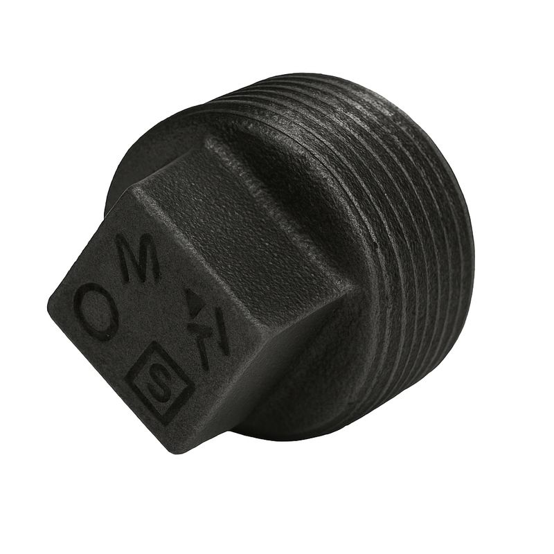 Pipe Plug 1 1/4 Inch, Custom Powder Coated