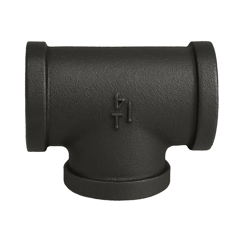 Pipe Tee 1 1/4 Inch, Custom Powder Coated
