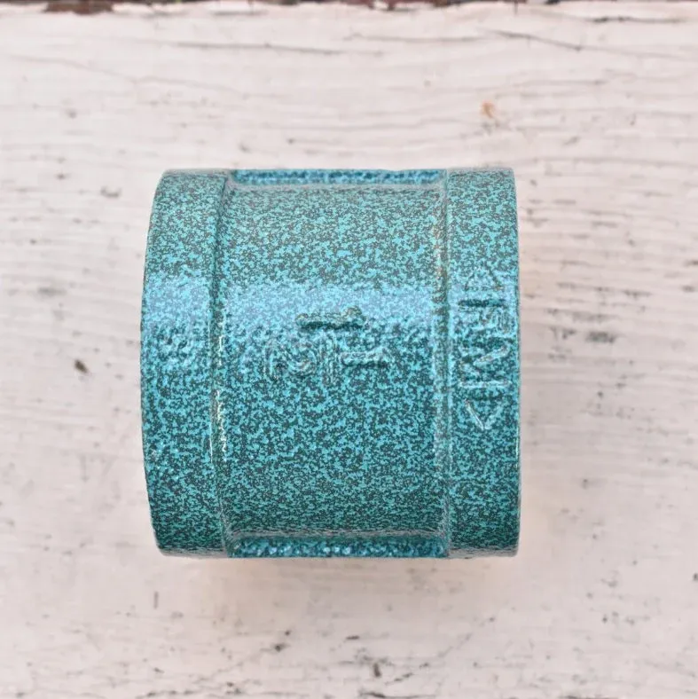 Pipe Coupling 1 1/2 Inch, Custom Powder Coated