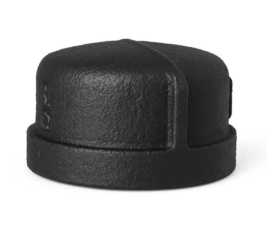 Pipe Cap 1 1/2 Inch, Custom Powder Coated