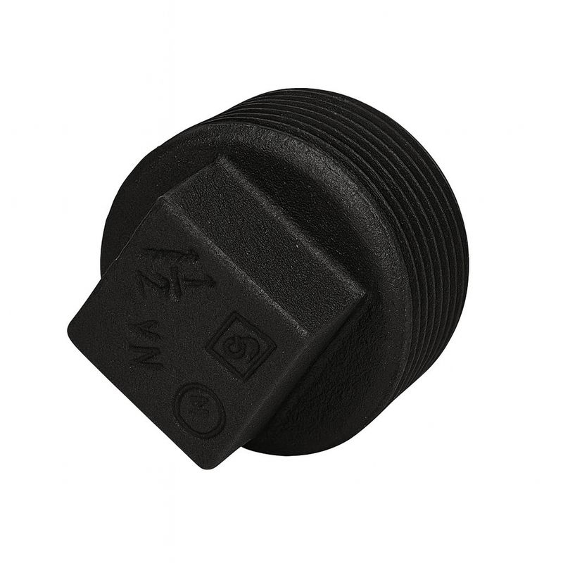 Pipe Plug 1 1/2 Inch, Custom Powder Coated