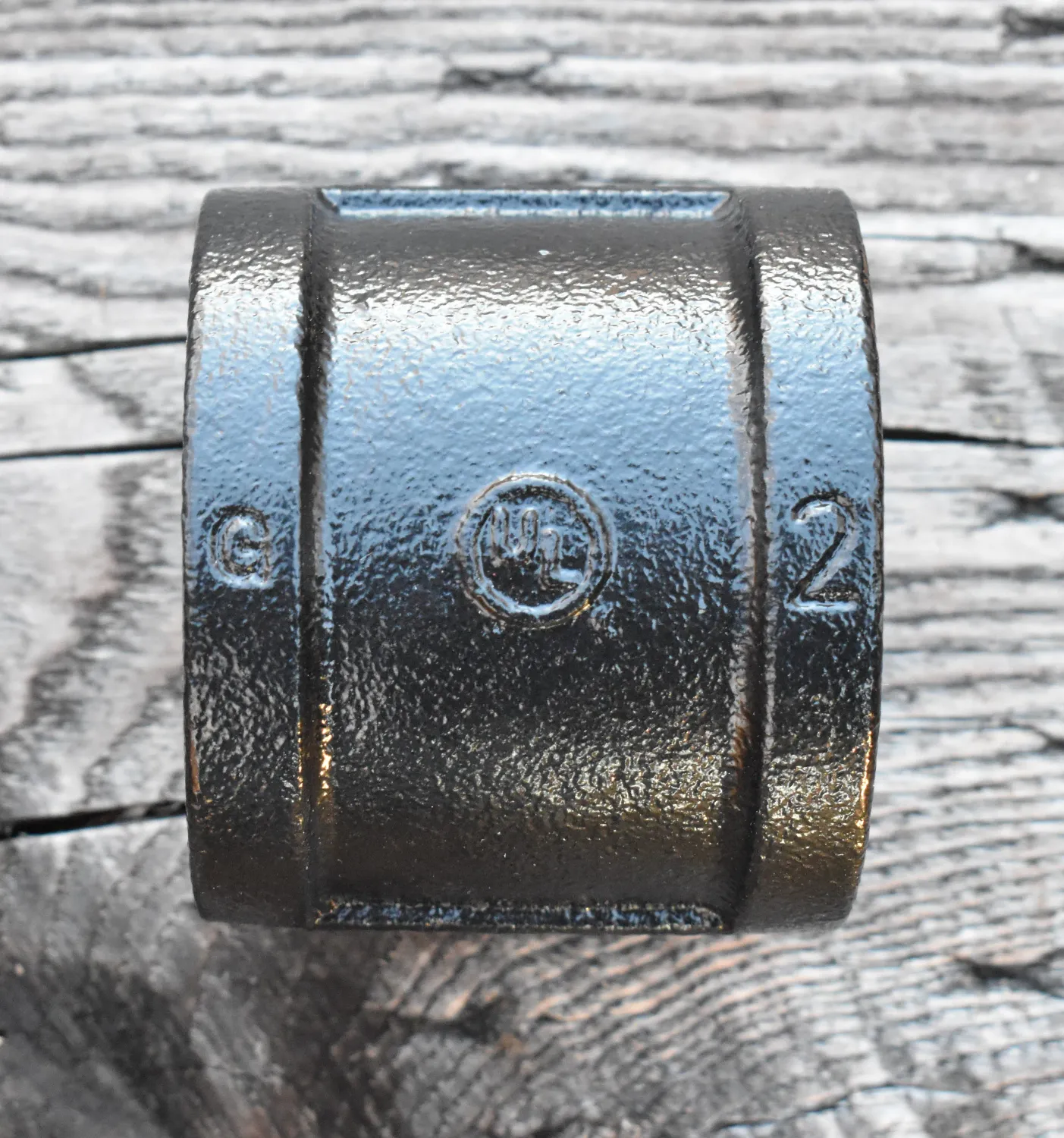 Pipe Coupling 2 Inch, Custom Powder Coated