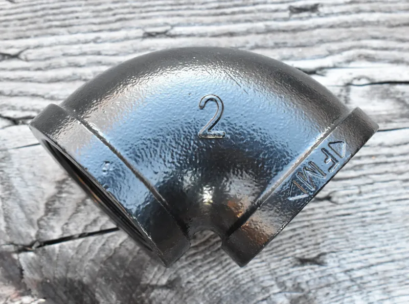 Pipe Elbow 90 Degree 2 Inch, Custom Powder Coated