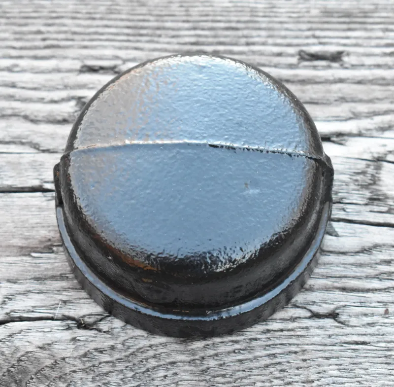 Pipe Cap 2 Inch, Custom Powder Coated