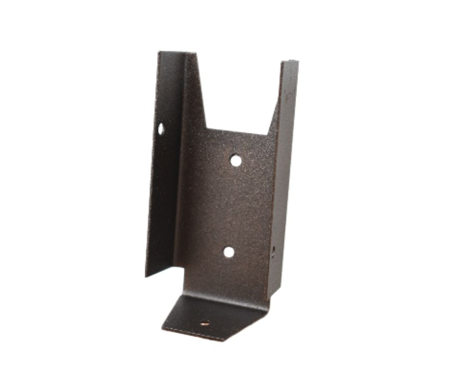 Fence Bracket 3-3/8 Inch x 1-9/16 Inch, Custom Powder Coated