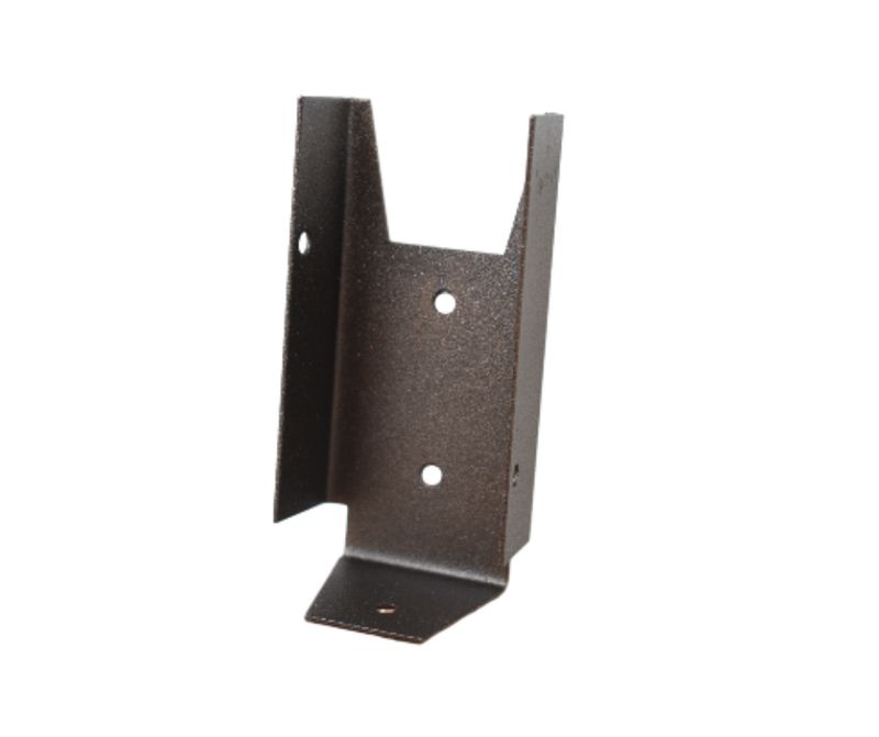 Fence Bracket 3-3/8 Inch x 1-9/16 Inch, Custom Powder Coated