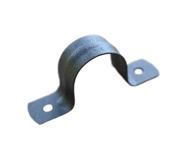 Galvanized Steel Pipe Strap 3/4 Inch, Custom Powder Coated, 10 Pack