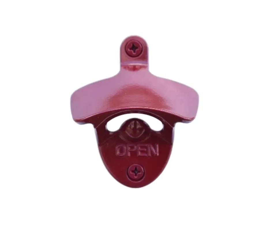 Metal Bottle Opener, Custom Powder Coated