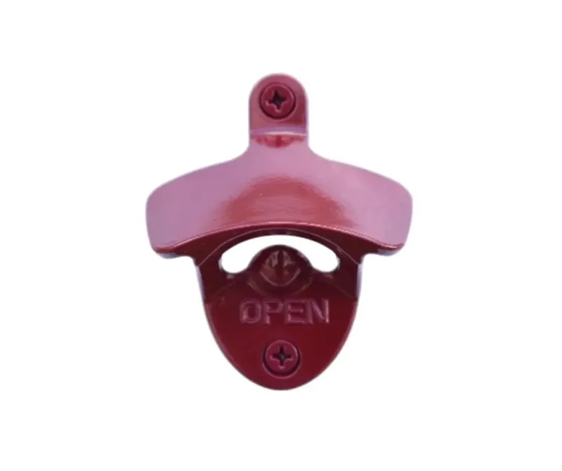 Metal Bottle Opener, Custom Powder Coated
