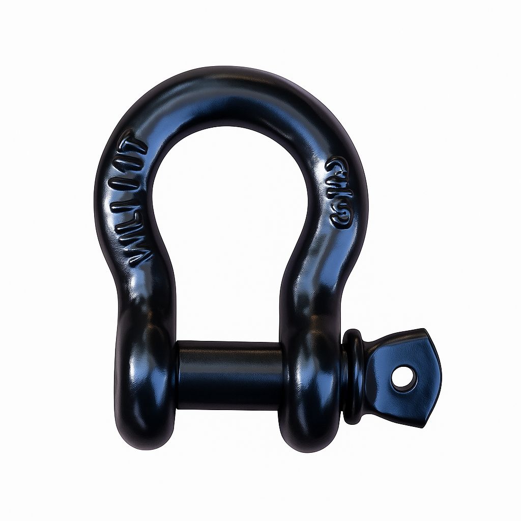 Screw Pin Anchor Shackle 3/8 Inch, Custom Powder Coated, Off-Road Recovery, Towing &amp; Trailer Hardware