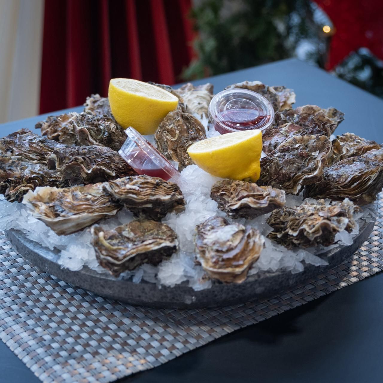 Le plateau de 12 huîtres 