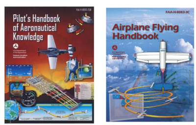 Sporty’s Airplane Flying Handbook and Pilot’s Handbook of Aeronautical Knowledge