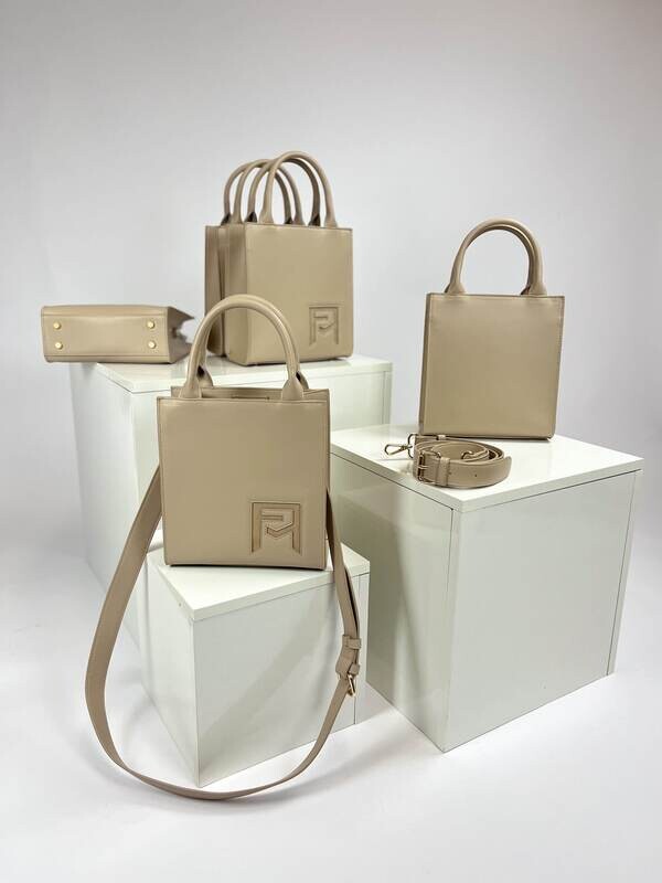 FIFTH MAIE TOTE - Handtas beige