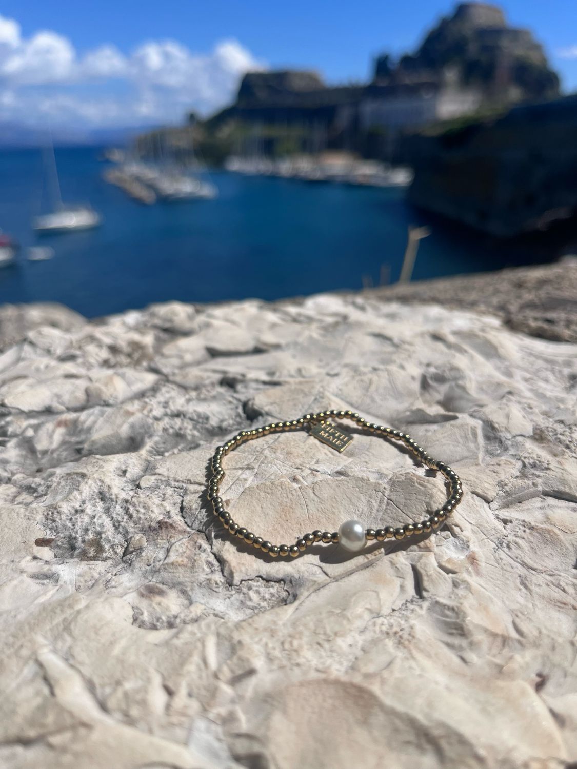 2,5mm - Pearl Armband