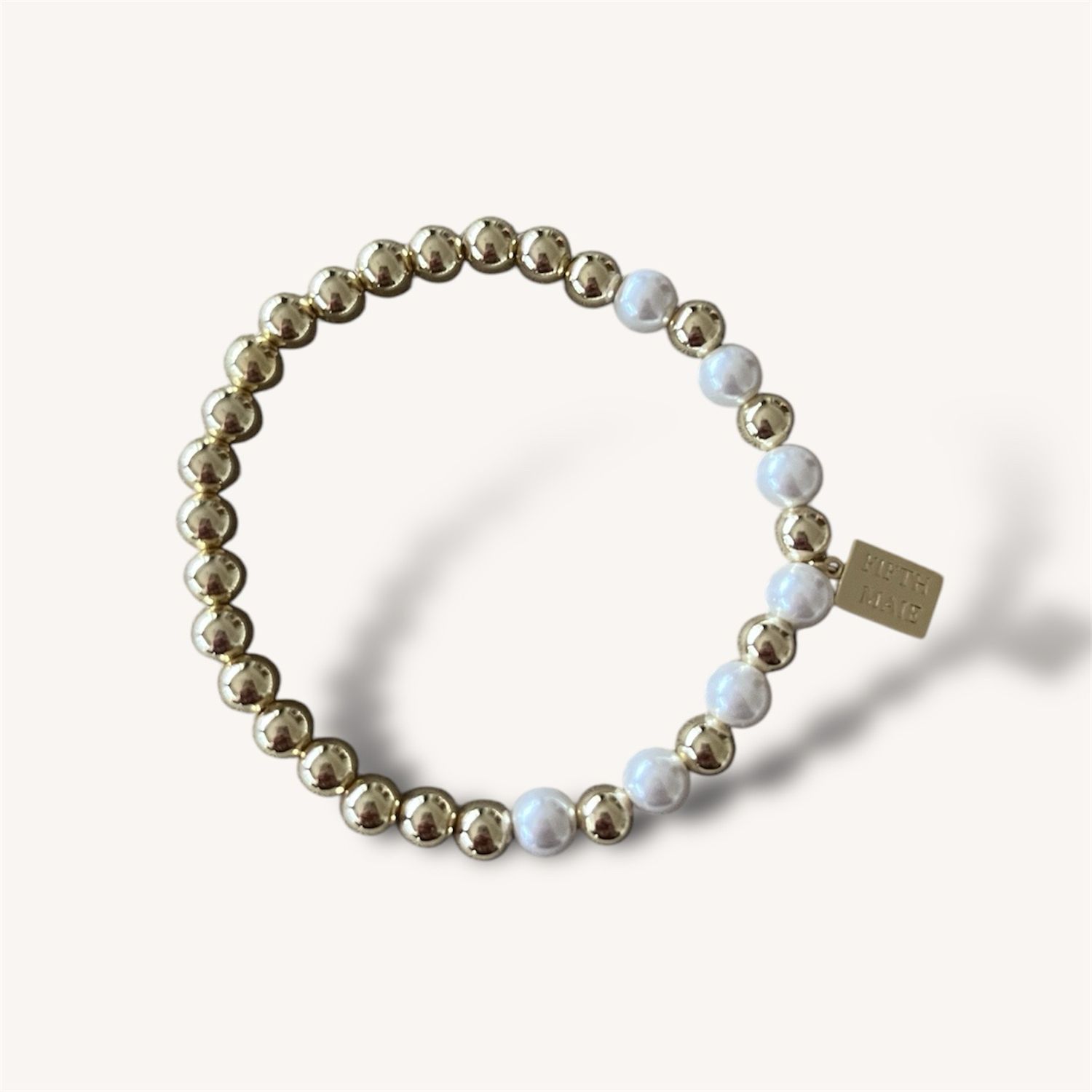 6 mm Armband - Moonlight Facet Mix