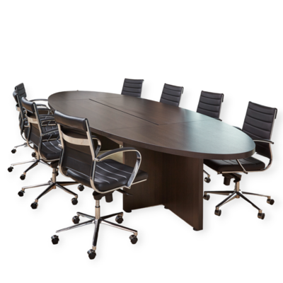 Manager ovale tafel 420x138cm