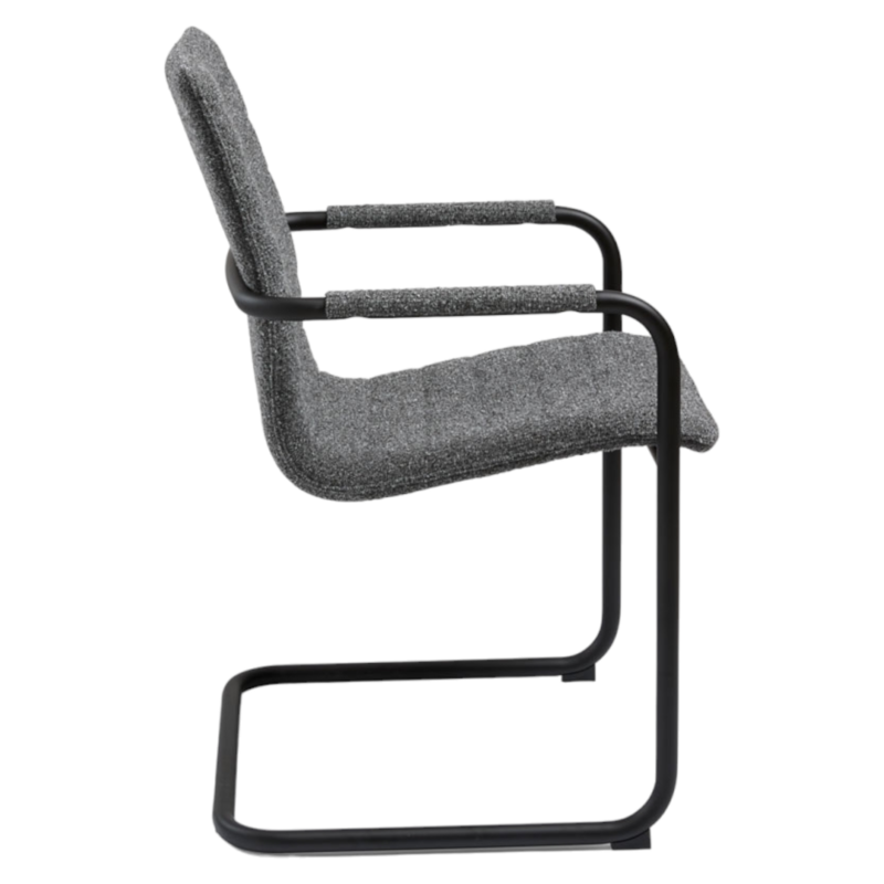05Design Sledestoel met Zwart Frame: Stijlvolle en Duurzame Vergaderstoel voor Moderne Werk- en Vergaderruimtes