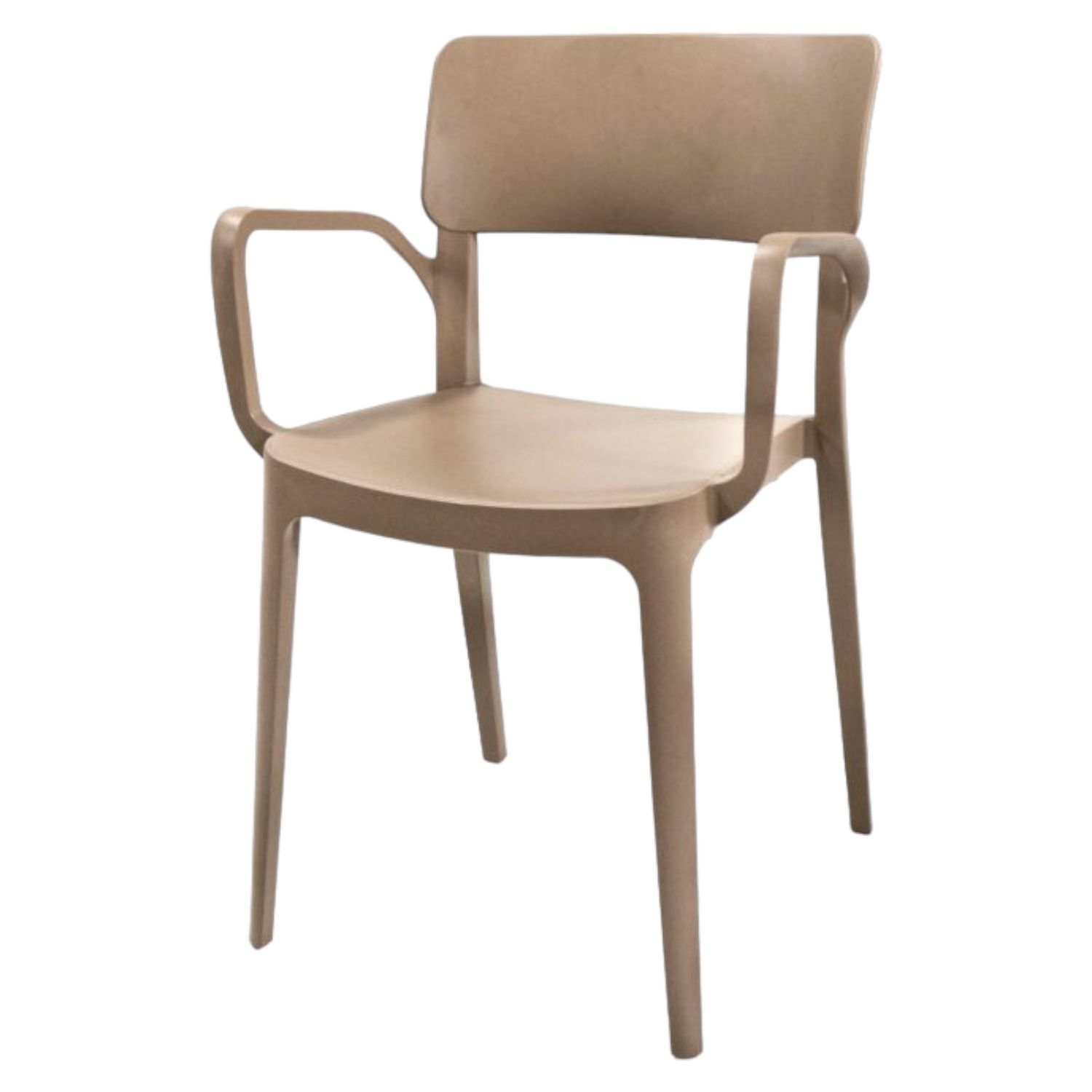 051 Stapelbare Kantinestoel met Comfortabele Armleggers - Stijlvol en Ergonomisch Ontwerp voor Moderne Kantines en Vergaderruimtes