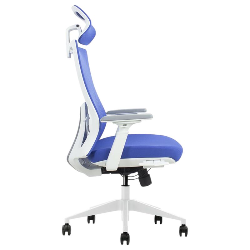 Ergonomische Bureaustoel Vigo met Hoofdsteun - Verstelbaar en NEN 1335-gecertificeerd- kleur Blauw