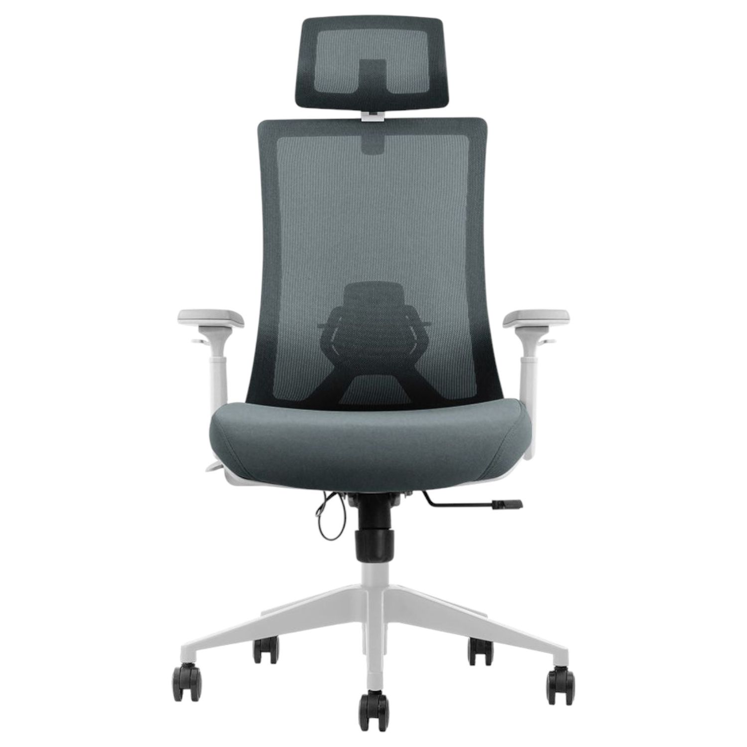 Ergonomische Bureaustoel Vigo met Hoofdsteun - Verstelbaar en NEN 1335-gecertificeerd- kleur Grijs