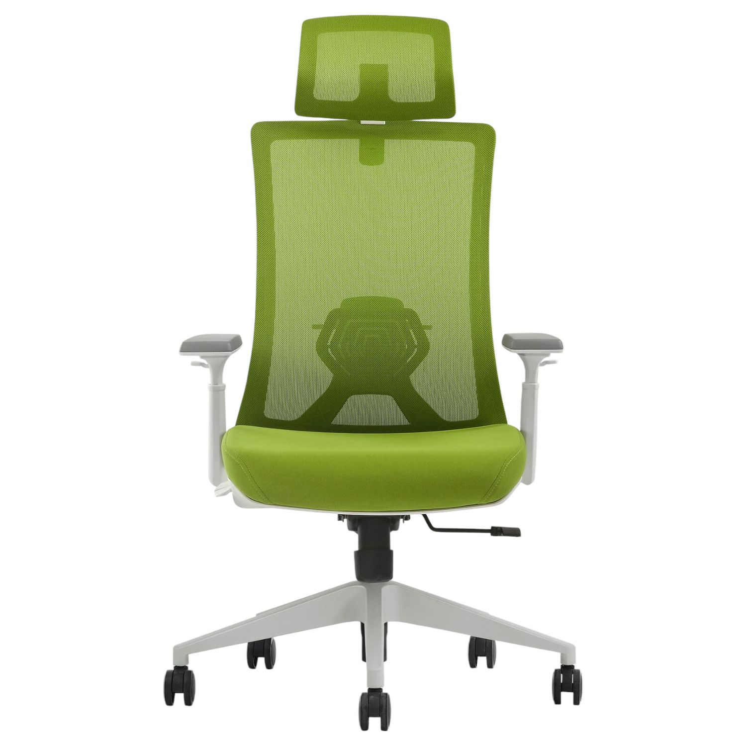 Ergonomische Bureaustoel Vigo met Hoofdsteun - Verstelbaar en NEN 1335-gecertificeerd- kleur Groen