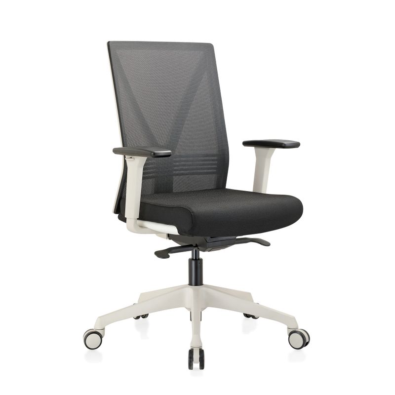Bureaustoel 641 Mesh met Armleggers – Ergonomisch en Comfortabel (EN1335)
