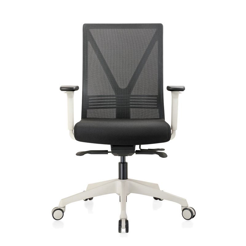 Bureaustoel 641 Mesh met Armleggers – Ergonomisch en Comfortabel (EN1335)