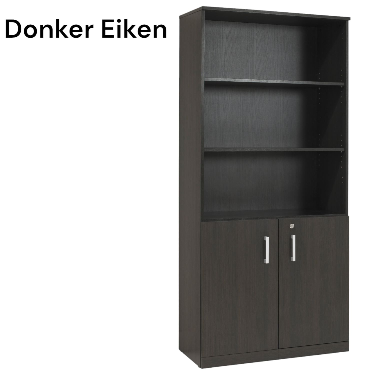 Half open houten kast Manager 200x90x42