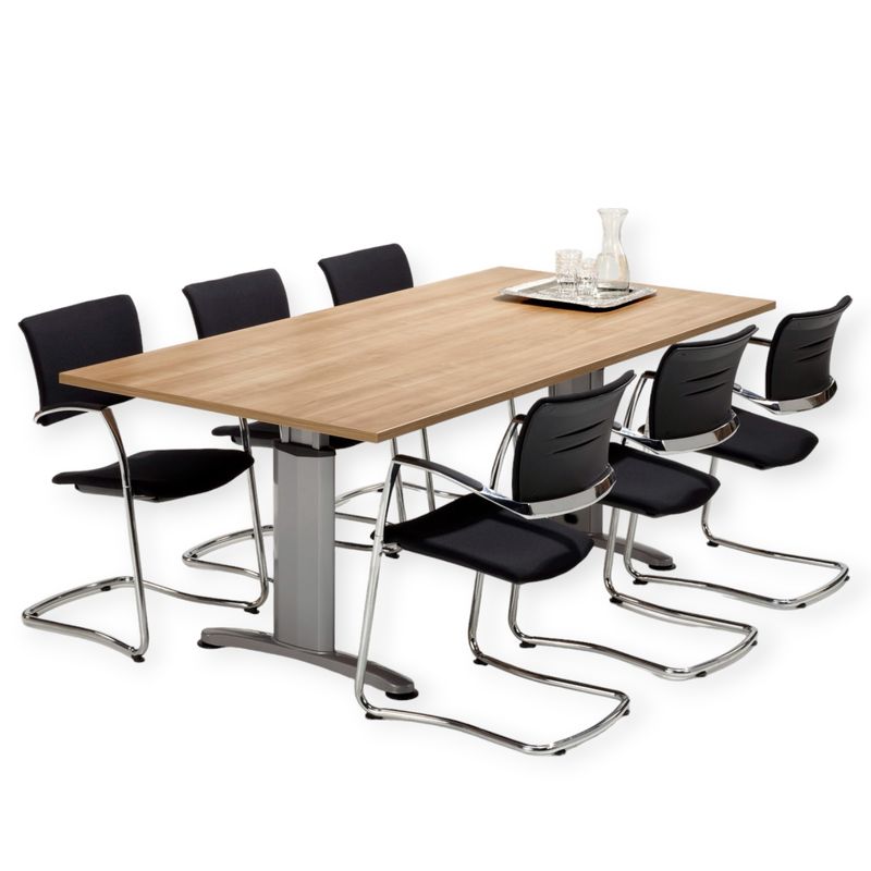 Premium Bureau-Vergadertafel 2T - 200x100cm: Stijlvolle en Functionele Oplossing voor Moderne Werkomgevingen