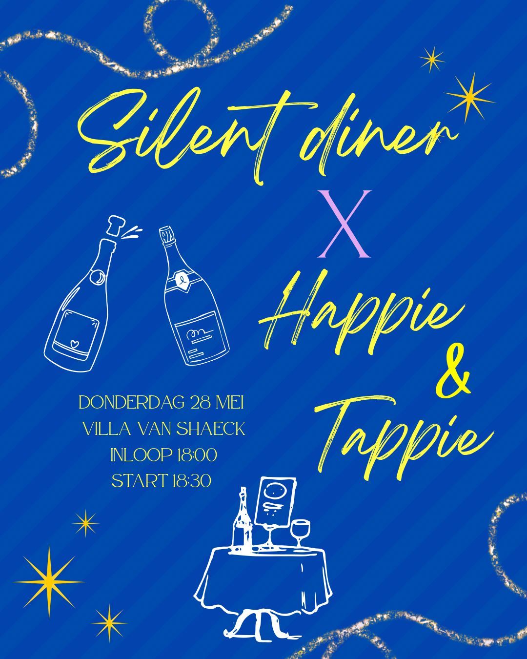 HTA Silent Dinner 28 mei