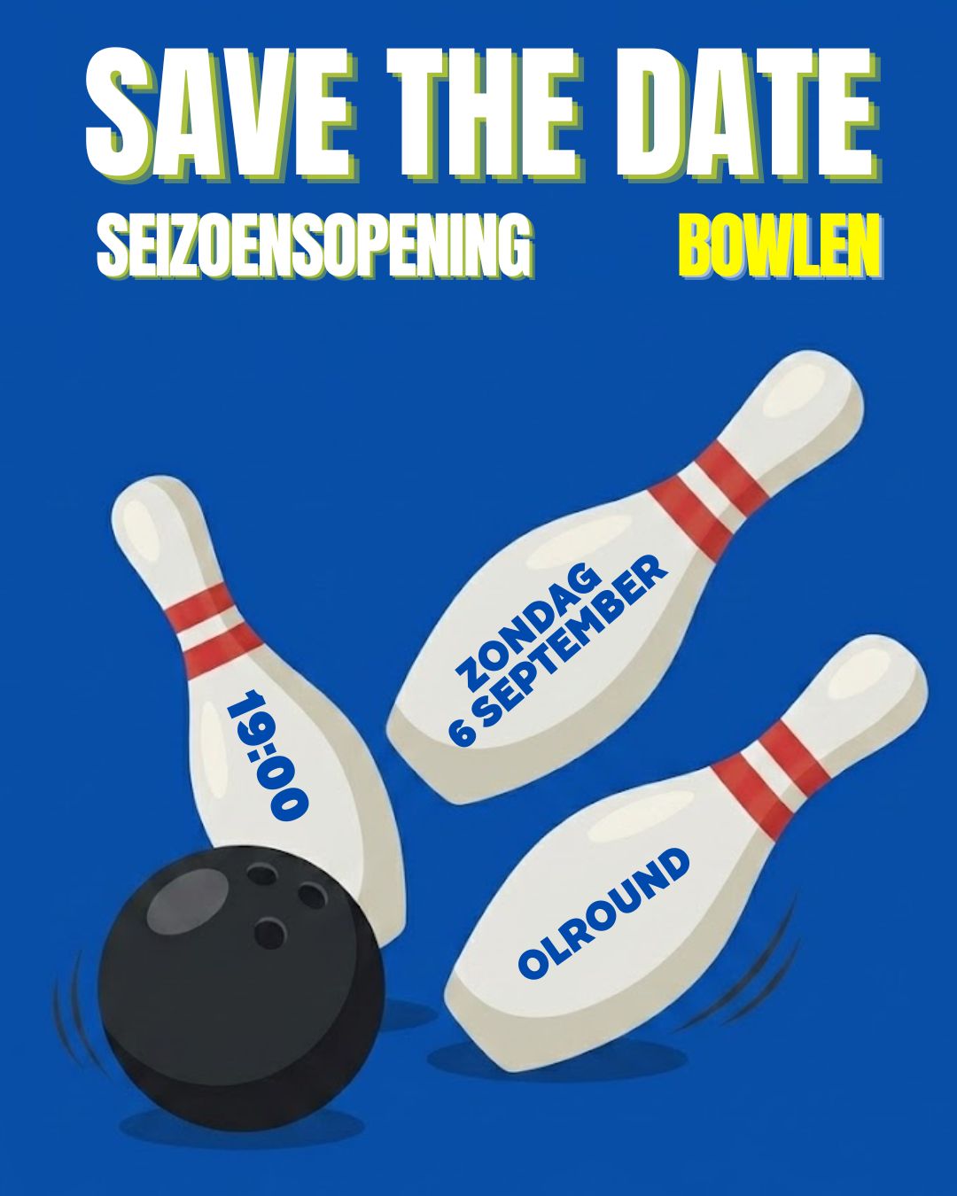 Seizoensopening bowlen