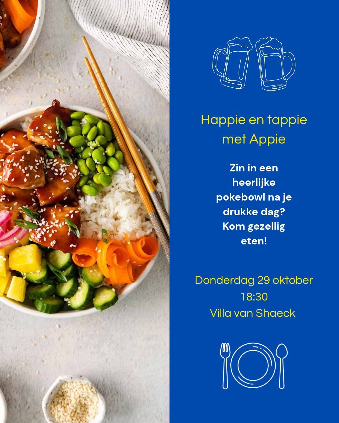 Happie en tappie met Appie