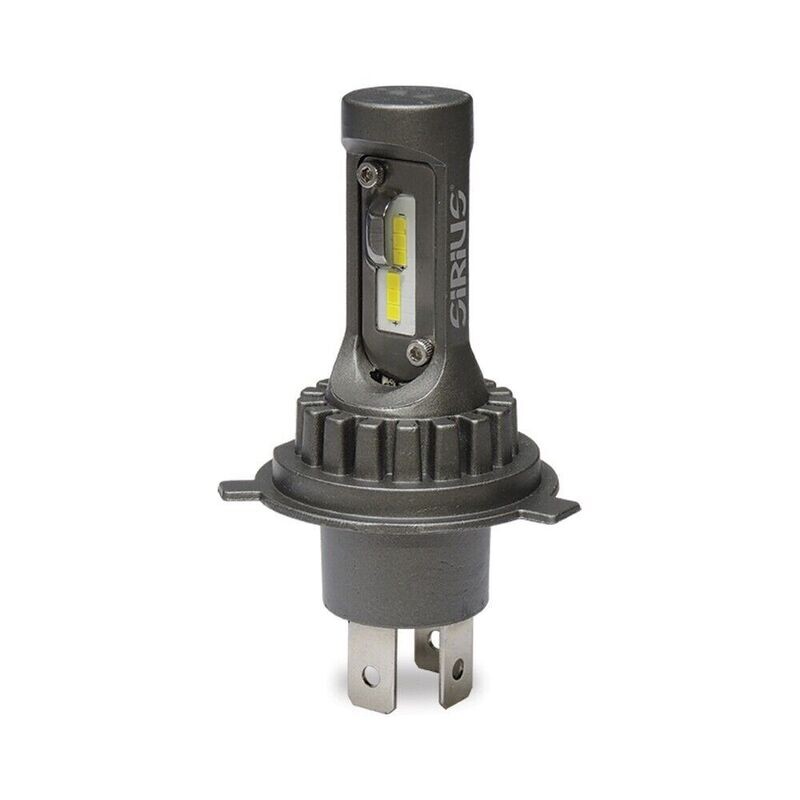 KIT COPPIA LAMPADINE SIRIUS H4 LED 6000K - FARI / PROIETTORI AUTO E MOTO