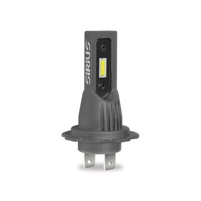 KIT COPPIA LAMPADINE SIRIUS H7 LED 6000K - FARI / PROIETTORI AUTO E MOTO