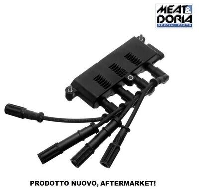 BOBINA ACCENSIONE + CAVI FIAT GRANDE PUNTO EVO (199) 2010 - 10395E / 55200112