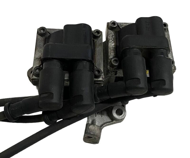 BOBINA DI ACCENSIONE + KIT CAVI FIAT PANDA (169) 1.2 B. 2005 - 46548037