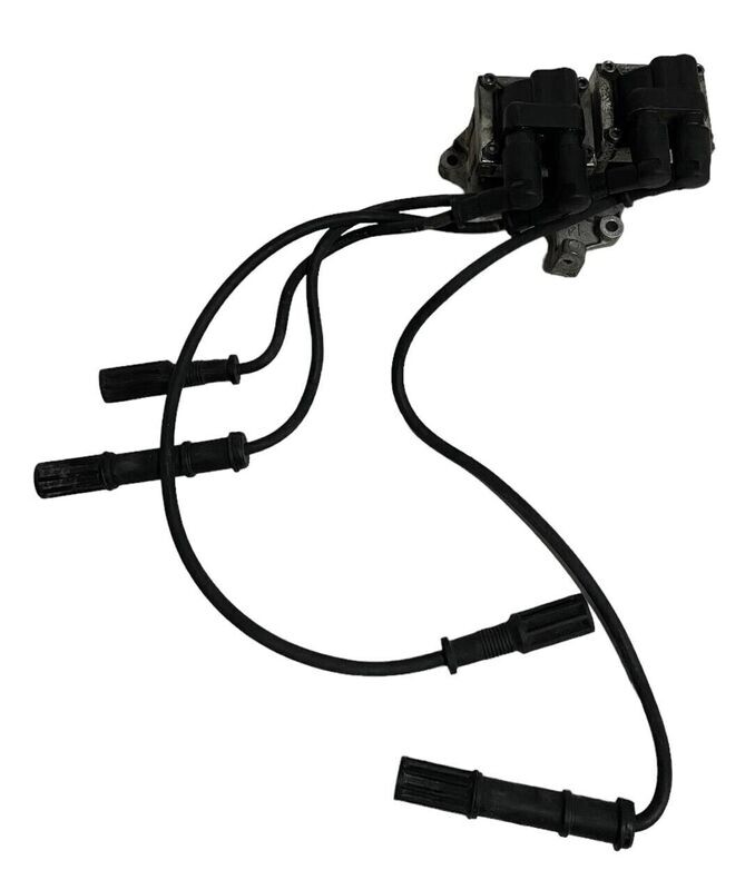 BOBINA DI ACCENSIONE + KIT CAVI FIAT PANDA (169) 1.2 B. 2005 - 46548037