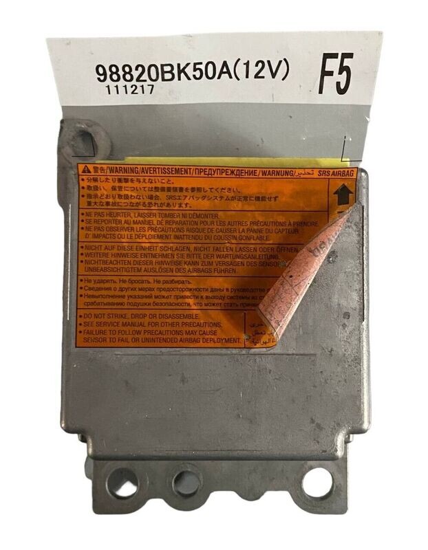 CENTRALINA AIRBAG NISSAN QASHQAI (J10) 2012 - 98820BK50A
