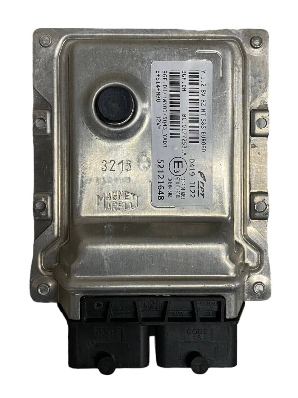 MODULO CENTRALINA MOTORE (ECU) LANCIA YPSILON 1.2 BENZINA 2015 - 52121648
