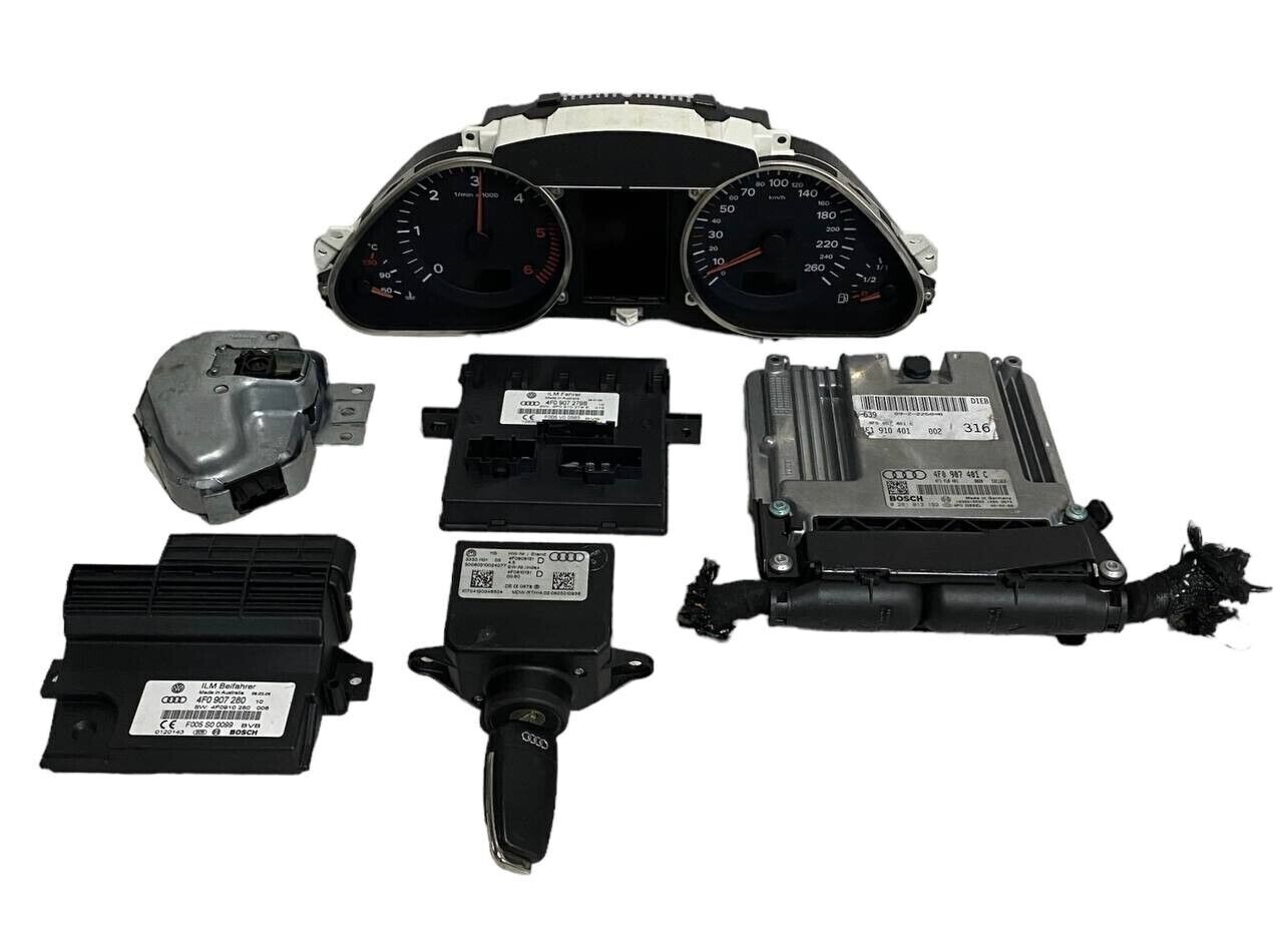 KIT ACCENSIONE AVVIAMENTO / KIT CHIAVI AUDI A6 C6 2.7 DIESEL 2007 - 4F0909131D