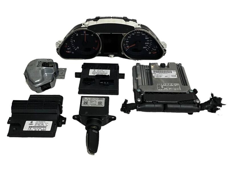 KIT ACCENSIONE AVVIAMENTO / KIT CHIAVI AUDI A6 C6 2.7 DIESEL 2007 - 4F0909131D