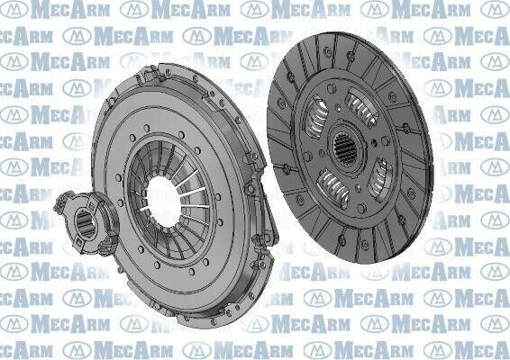 KIT FRIZIONE 3 PZ. MECARM ALFA ROMEO MITO 2010 1.3 MJT 95 CV - MK10082